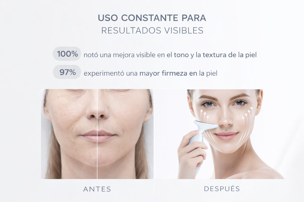 Masajeador Facial Wavi chic Rejuvenecedor  "El Secreto de Belleza de las Celebridades - ¡Para Ti!"