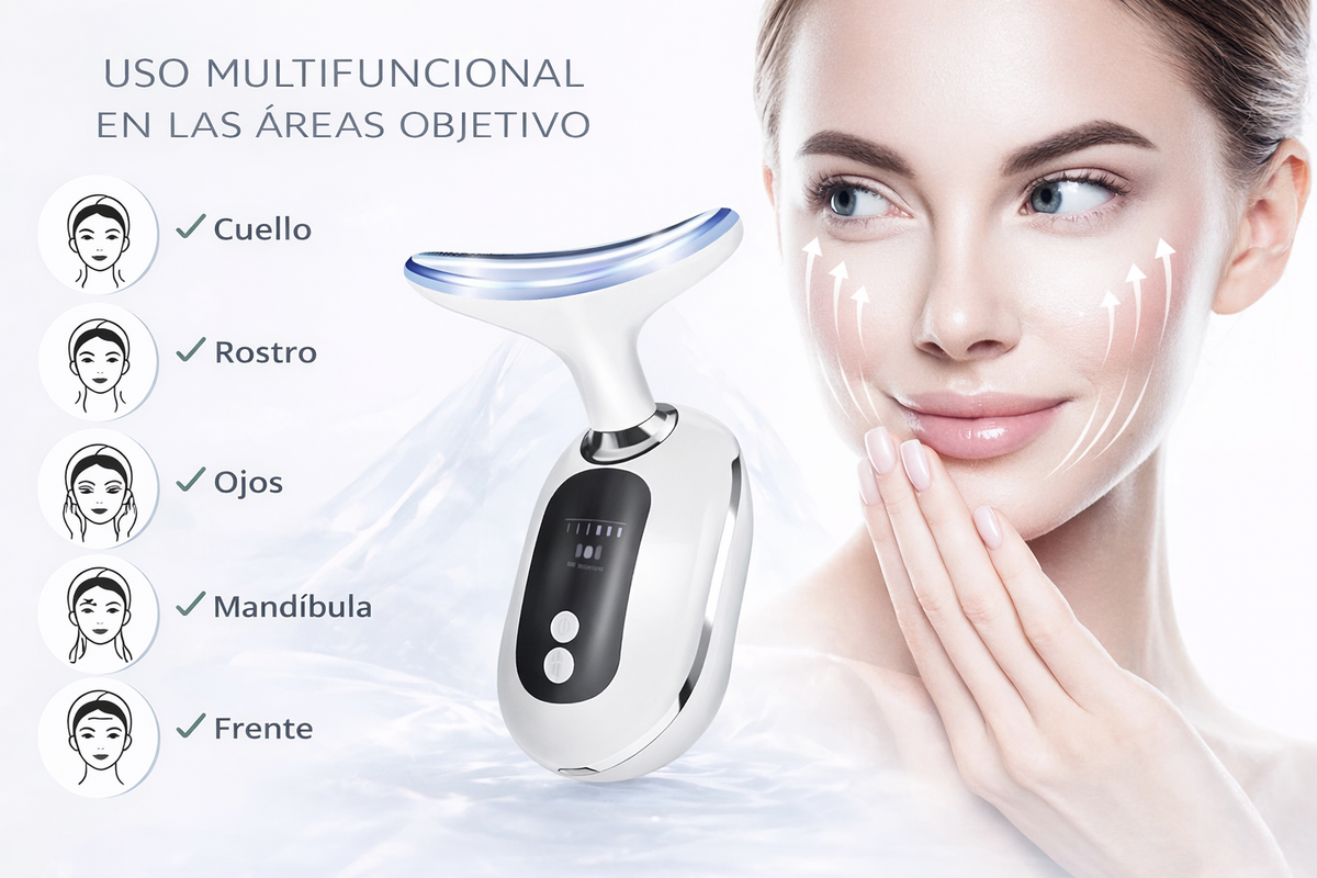 Masajeador Facial Wavi chic Rejuvenecedor  "El Secreto de Belleza de las Celebridades - ¡Para Ti!"